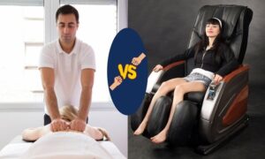 Massage Chair vs Massage Therapist